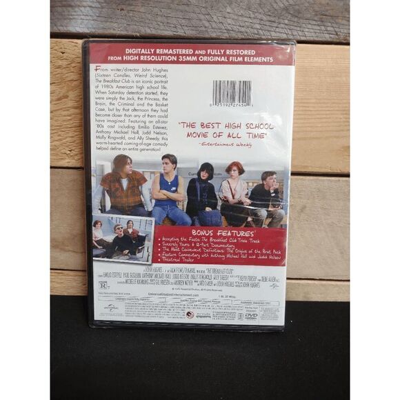 NEW & Sealed The Breakfast Club (30th Anniversary) DVD UPC # 025192274541 - Picture 2 of 2